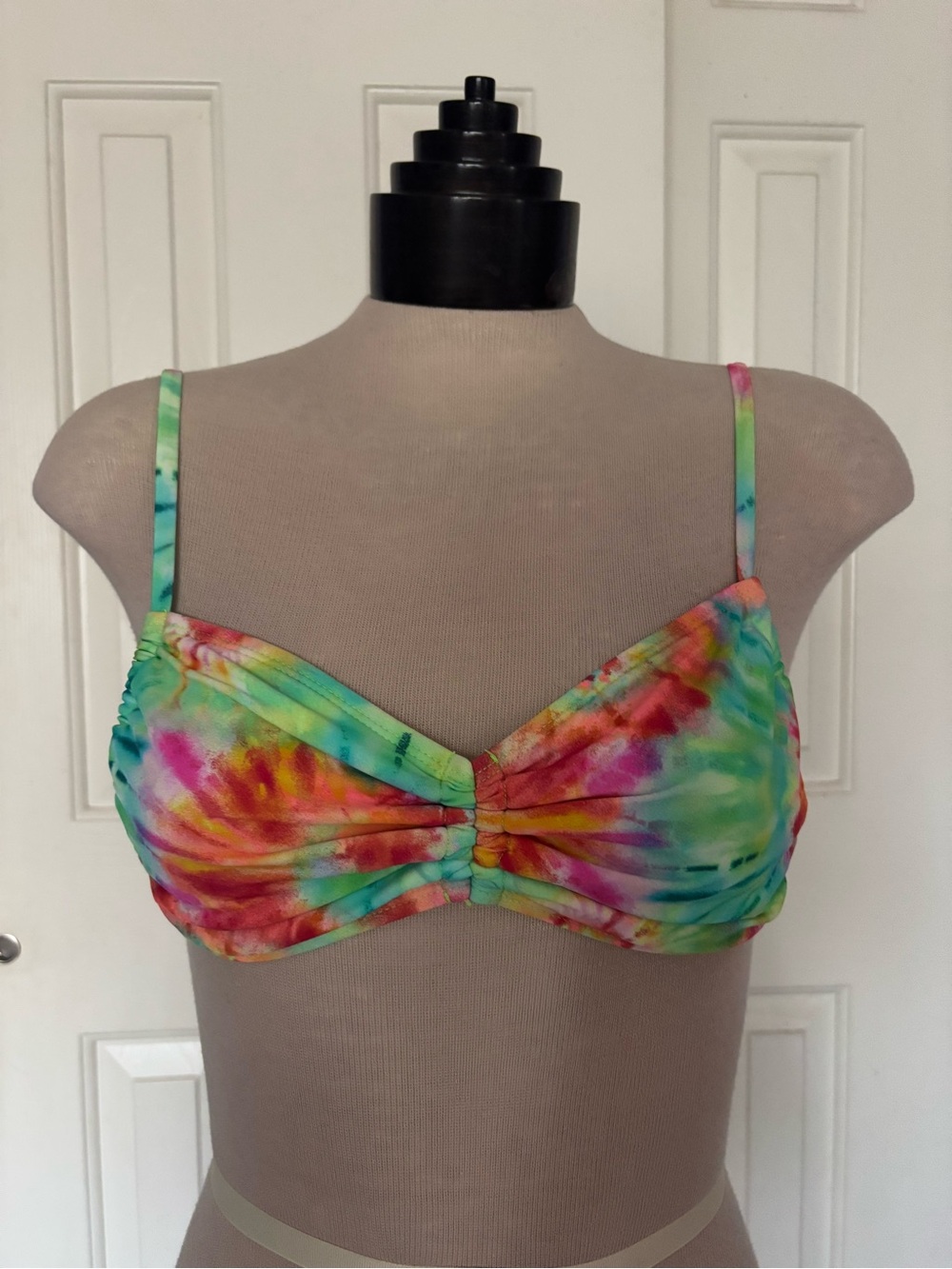 tie dye bikini top no boundaries